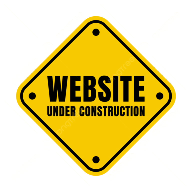 pngtree website under construction in yellow rounded square shape with black line png image 9041997