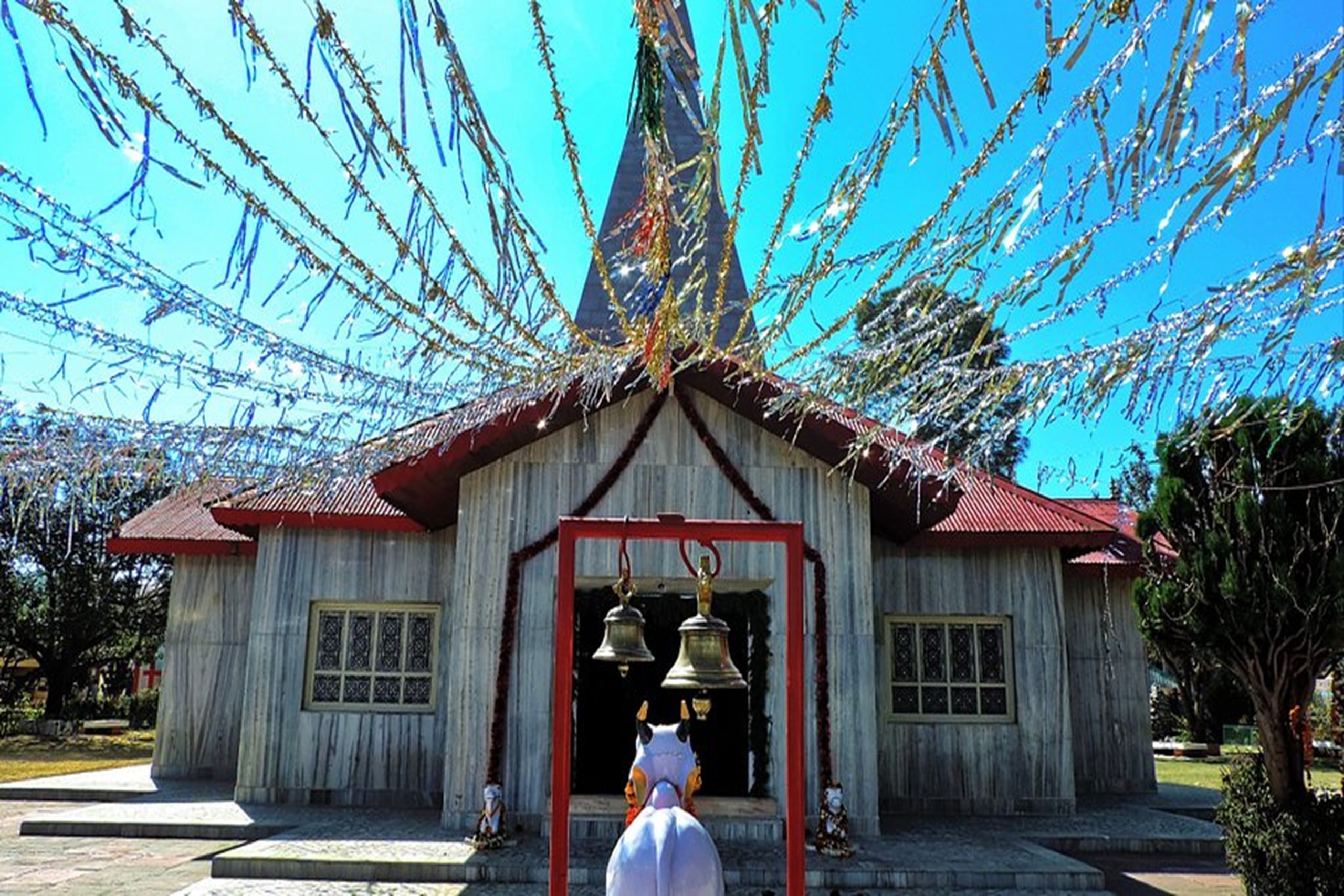 the main temple